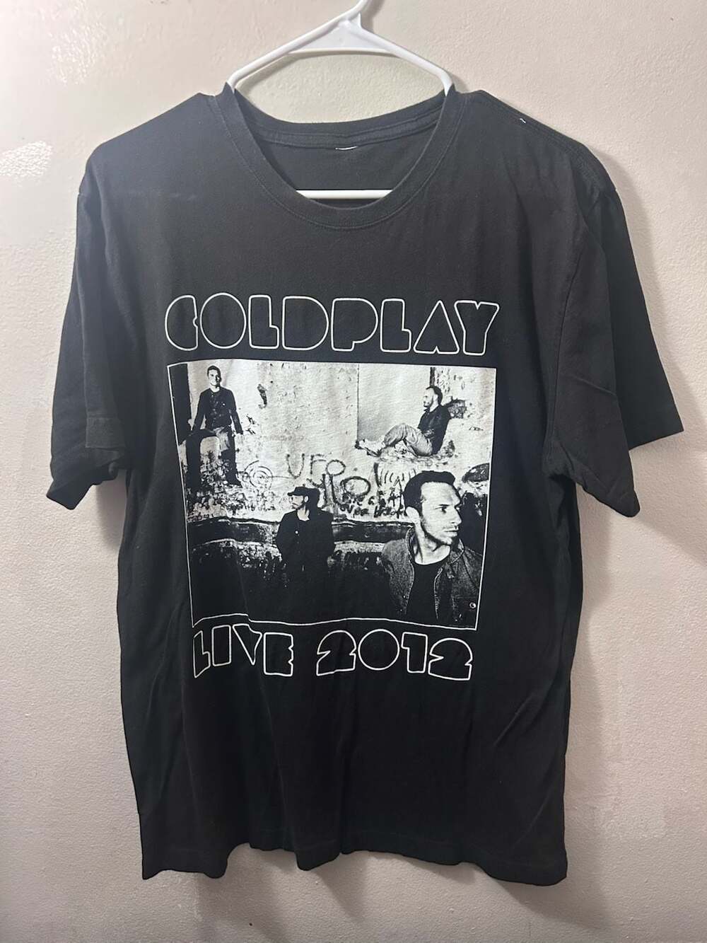 Coldplay Live 2012 Concert Tour Graphic T-Shirt
